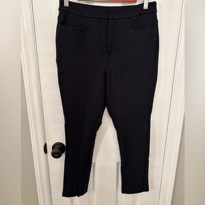 Soft Surroundings Size 8 Petite Black Stretchy Dress Pants